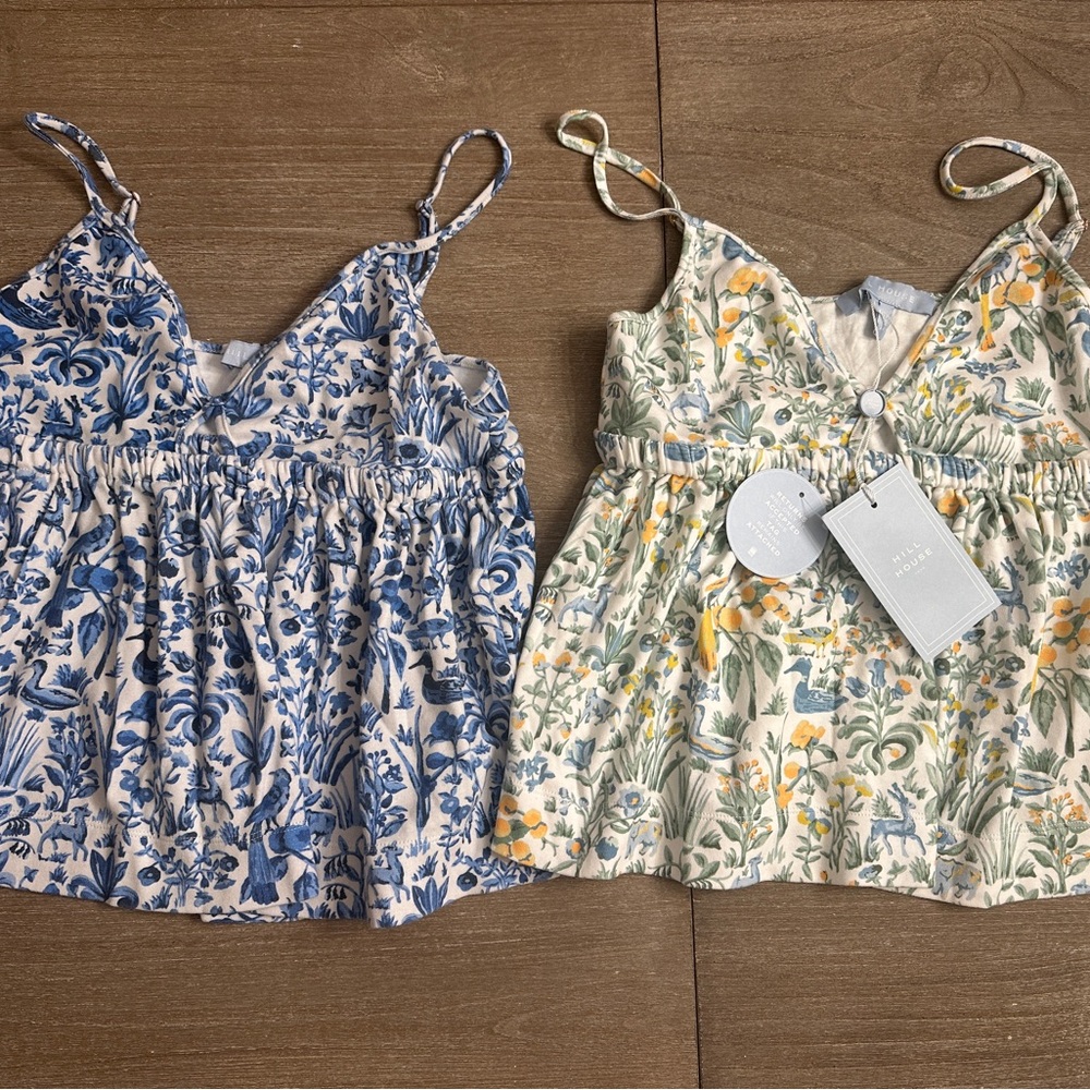 2 Hill House Peri Sleep Tanks